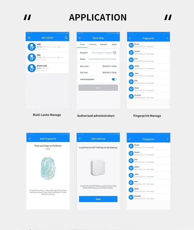 Tuya WiFi Smart Deadbolt Fingerprint Digital Keypad Keyless Entry Electronic Lock Ttlock App Control For Home Apartment Airbnb