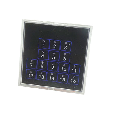 16 Gang Wall Toggle Reset Switch Push Button Momentary Contact For Smart Home Automation DIY