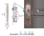 WIFI App Electronic Door Lock  Biometric Fingerprint Door Lock RFID Bluetooth smart Digital Keyless Lock TTlock