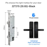 WIFI App Electronic Door Lock  Biometric Fingerprint Door Lock RFID Bluetooth smart Digital Keyless Lock TTlock