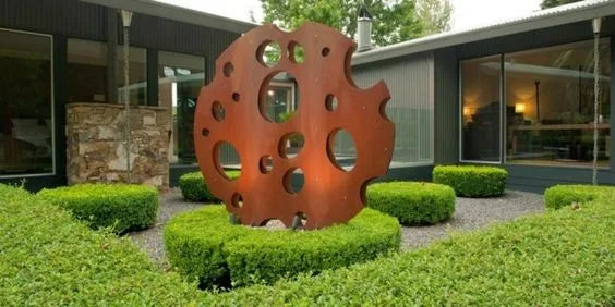 home garden deco rustic garden decor landscape outdoor small statue sculpture