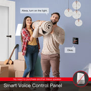 Tuya Control Panel Smart Home Control Panel Tuya Smart Panel Built-In Alexa Gateway 4 Inch Touch LCD Screen Multi-Function