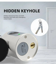 Adjustable Euro Cylinder Smart Lock Tuya BLE Fingerprint IC Card Keys Phone App Home Electronic Door Lock Core Digital Keyless