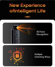 SANKESONG 3D Face Recognition Fingerprint Smart Door Lock WiFi Camera Electronic Lock Digital Electronic Key IC Card APP Unlock