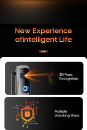SANKESONG 3D Face Door Lock Security Face & Camera Monitor Intelligent Fingerprint Password Biometric Electronic Key Unlock