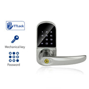 Home smart lock digital electronic door lock ttlock door handles keyless door lock front door