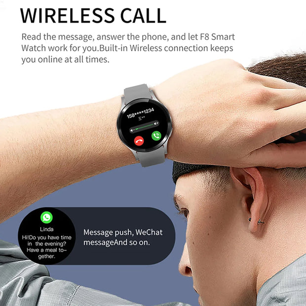2024 New Bluetooth Call Smart Watch 6 Pro 1.32” Inch 160*160 Custom Dials Sport Men And Woman Health Monitor Smartwatch For Man