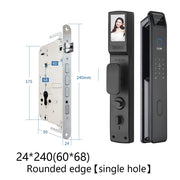 SANKESONG 3D Face Recognition Fingerprint Smart Door Lock WiFi Camera Electronic Lock Digital Electronic Key IC Card APP Unlock