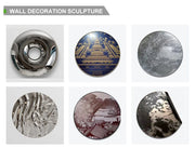 Modern Polished Large Garden Art Decoration Water Fall Fountain Outdoor Waterfall Stainless Steel Sculpture Water Fountain