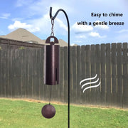 Wind Chimes for Outside Deep Tone Heroic Windbell Deep Resonance Serenity Bell Outdoor Decor for Patio,Yard,Porch