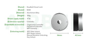 Wehere M300 Fingerprint Lock Door Electronic Lock  Wifi/Bluetooth/Key Pad/Biometric Smart Lock For Office/Hotel/Apartment
