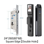 SANKESONG 3D Face Recognition Fingerprint Smart Door Lock WiFi Camera Electronic Lock Digital Electronic Key IC Card APP Unlock