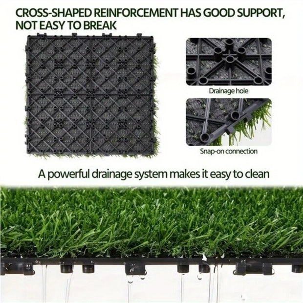 27PCSArtificial turf indoor/outdoor floor decoration