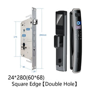 SANKESONG 3D Face Door Lock Security Face & Camera Monitor Intelligent Fingerprint Password Biometric Electronic Key Unlock