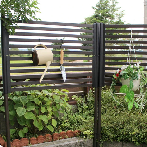 3 Ft W X 4 Ft H Metal Outdoor Privacy Screen Privacy Fence Privacy Screen Fence Fence Panel for Outside Backyard Garden Patio