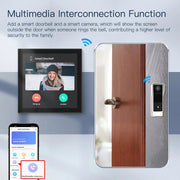 Tuya Control Panel Smart Home Control Panel Tuya Smart Panel Built-In Alexa Gateway 4 Inch Touch LCD Screen Multi-Function