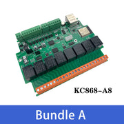 A8 ESP32 Development Relay Board Smart Home Automation Module Controller WiFi Ethernet Tasmota ESPHome Arduino DS18B20/DHT11/21