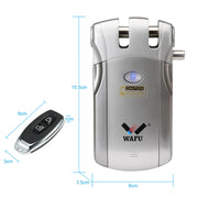 Wafu 019 Door Lock wifi Smart Lock Remote Control Locks Electronic bluetooth Keyless Door Locks Dealbolt Lock