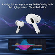 UYUXIO AI Language Translator Earbuds 144 Languages Translator Device and Accents 8 Offline Language Translation Earphones