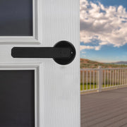 Fingerprint Door Lock Digital Electronic Lock Smart Door Handle Lock with Fingerprint, Password, IC Card, Bluetooth, Key