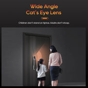 SANKESONG 3D Face Door Lock Security Face & Camera Monitor Intelligent Fingerprint Password Biometric Electronic Key Unlock
