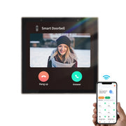 Tuya Control Panel Smart Home Control Panel Tuya Smart Panel Built-In Alexa Gateway 4 Inch Touch LCD Screen Multi-Function