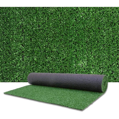 Artificial Grass Turf Lawn 3 Feet X 26 Feet, 0.4" Pile Height Indoor Outdoor Rugs Synthetic Grasses Mat Fake Grass