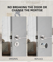 Adjustable Euro Cylinder Smart Lock Tuya BLE Fingerprint IC Card Keys Phone App Home Electronic Door Lock Core Digital Keyless
