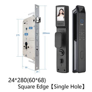SANKESONG 3D Face Recognition Fingerprint Smart Door Lock WiFi Camera Electronic Lock Digital Electronic Key IC Card APP Unlock