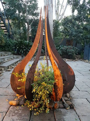 home garden deco rustic garden decor landscape outdoor small statue sculpture