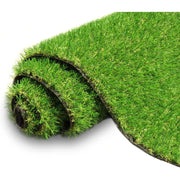 Artificial Turf Grass with Drainage, 0.8 Inch Realistic Fake Grass Rug Indoor Outdoor Lawn Landscape for Garden. Outdoor Decor