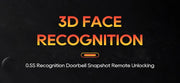 SANKESONG 3D Face Recognition Fingerprint Smart Door Lock WiFi Camera Electronic Lock Digital Electronic Key IC Card APP Unlock