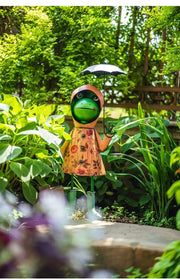 American Style Garden Decoration Courtyard Ornaments Creative Iron Art Frog Lawn Landscaping Outdoor Courtyard Layout Home Decor