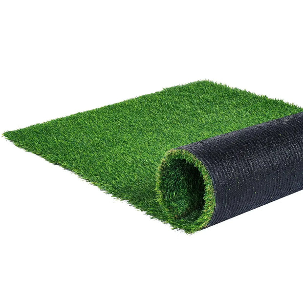 Artifical Grass, 4 x 6 ft Rug Green Turf, 1.38"Fake Door Mat Outdoor Patio Lawn Decoration