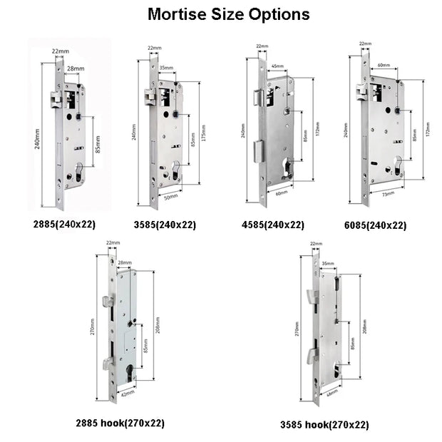 Waterproof Outdoor Fingerprint Tuay Wifi APP Digit Electronic Door Lock Password Keyless Aluminum Glass Sliding Smart Door Lock